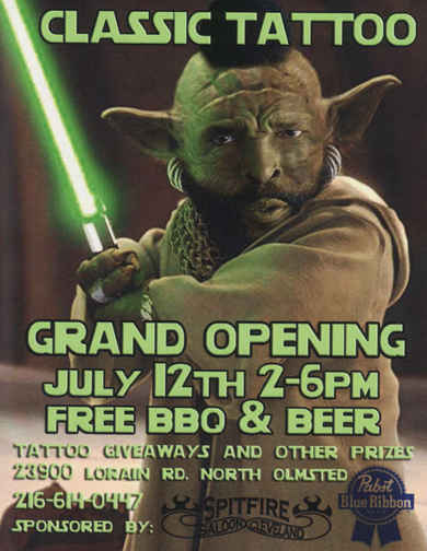 Grand Opening Party, Classic tattoo cleveland