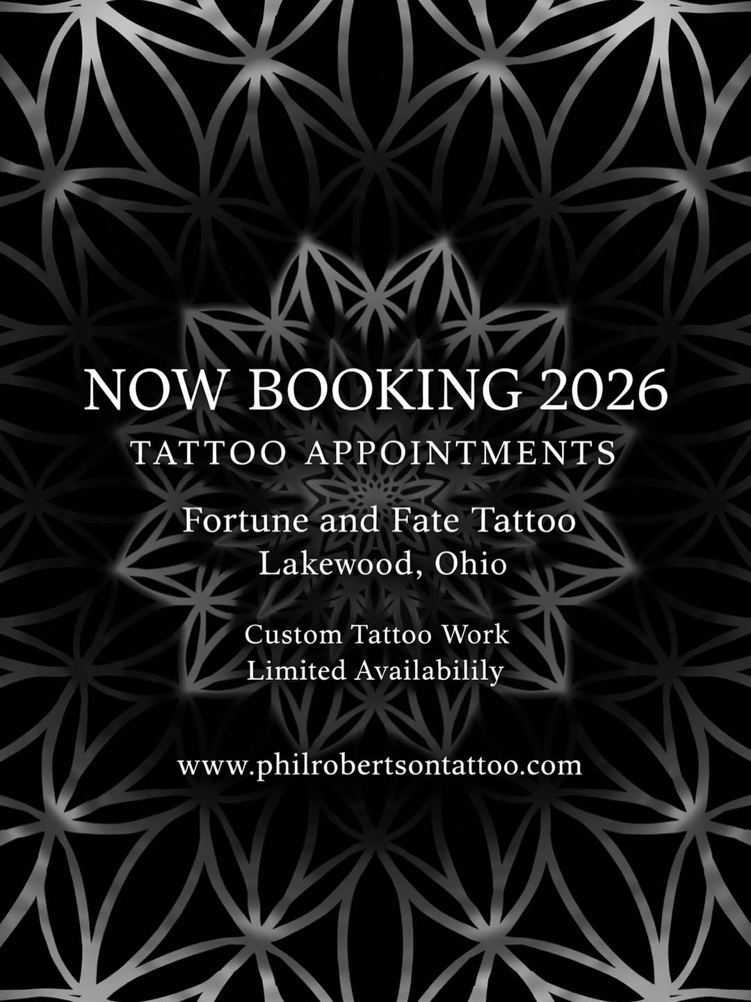 🖤 NOW BOOKING TATTOOS FOR 2026 🖤
